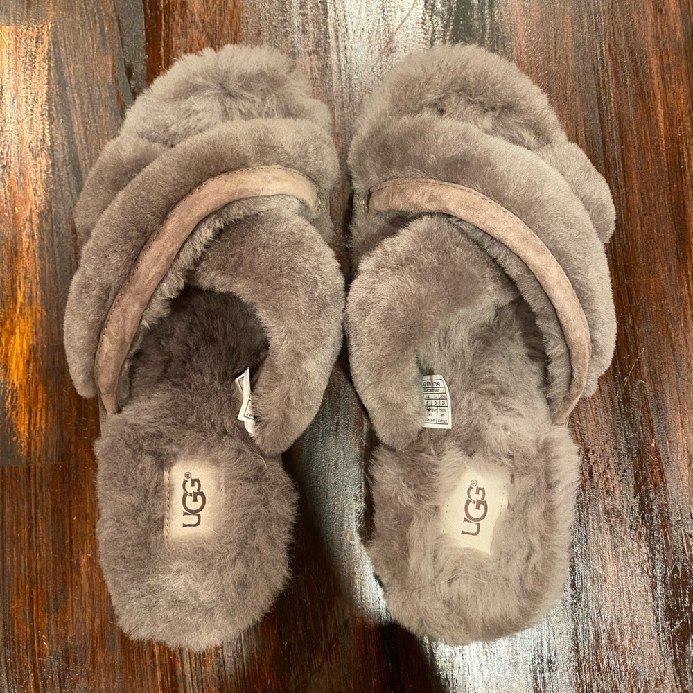 Ugh Fuzzette Slipper (Gray)